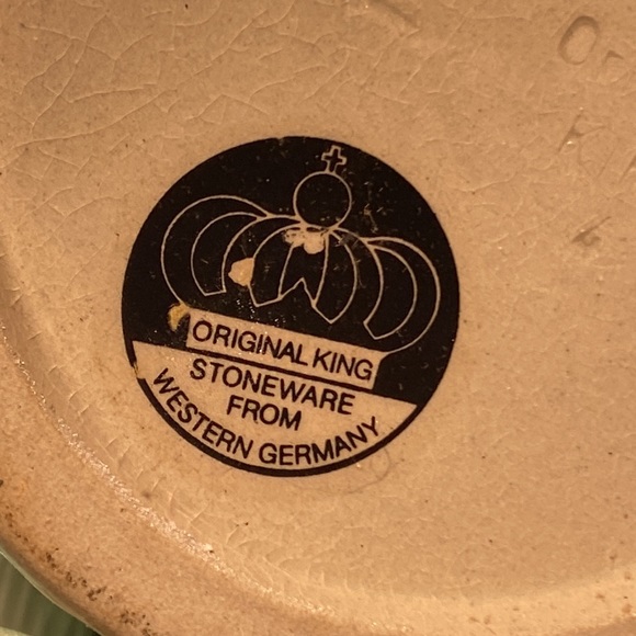 Vintage King Western Germany Beer Stein-w-Petwer Lid! - Picture 11 of 11